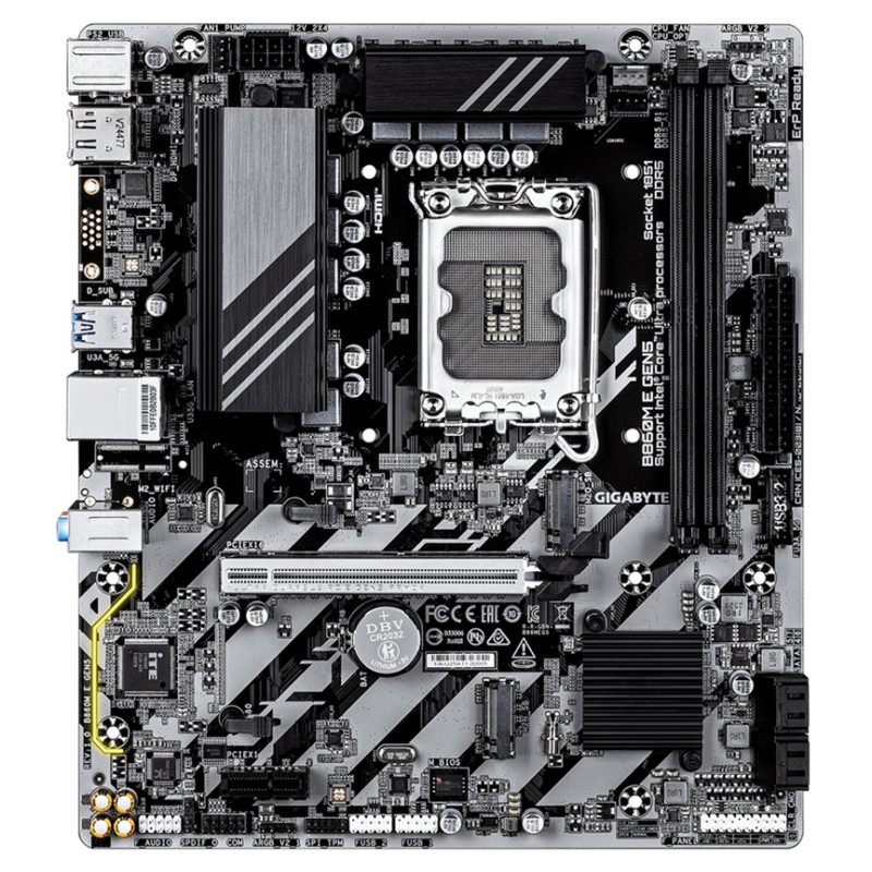 GIGABYTE B860 E GEN5/LGA 1851/mATX