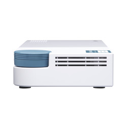 QNAP riadený switch QSW-M408S (12portov: 8x Gigabit port + 4x 10G SFP+ porty)