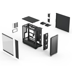 Fractal Design Epoch XL Black TG Light tint