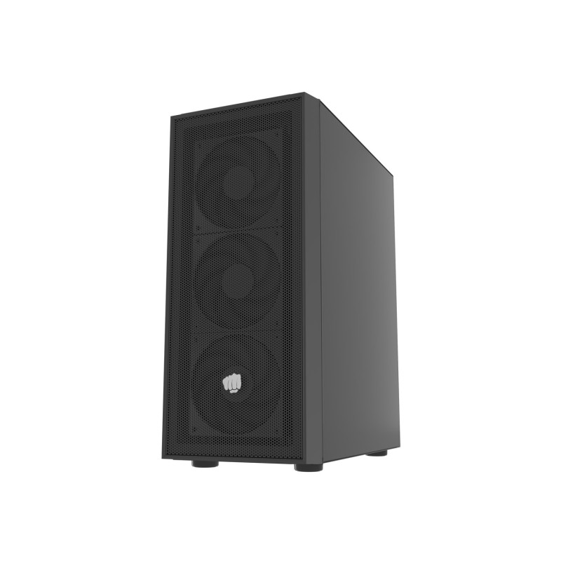 GENESIS - PC skriňa Fury SHOBO SH8, Midi Tower, Čierna