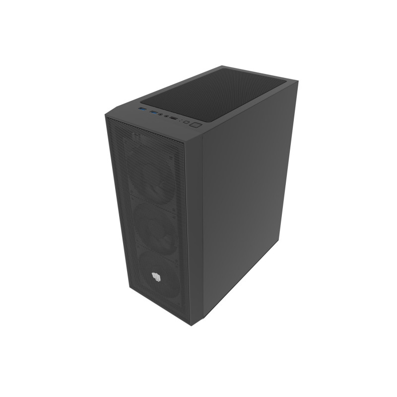 GENESIS - PC skriňa Fury SHOBO SH8, Midi Tower, Čierna