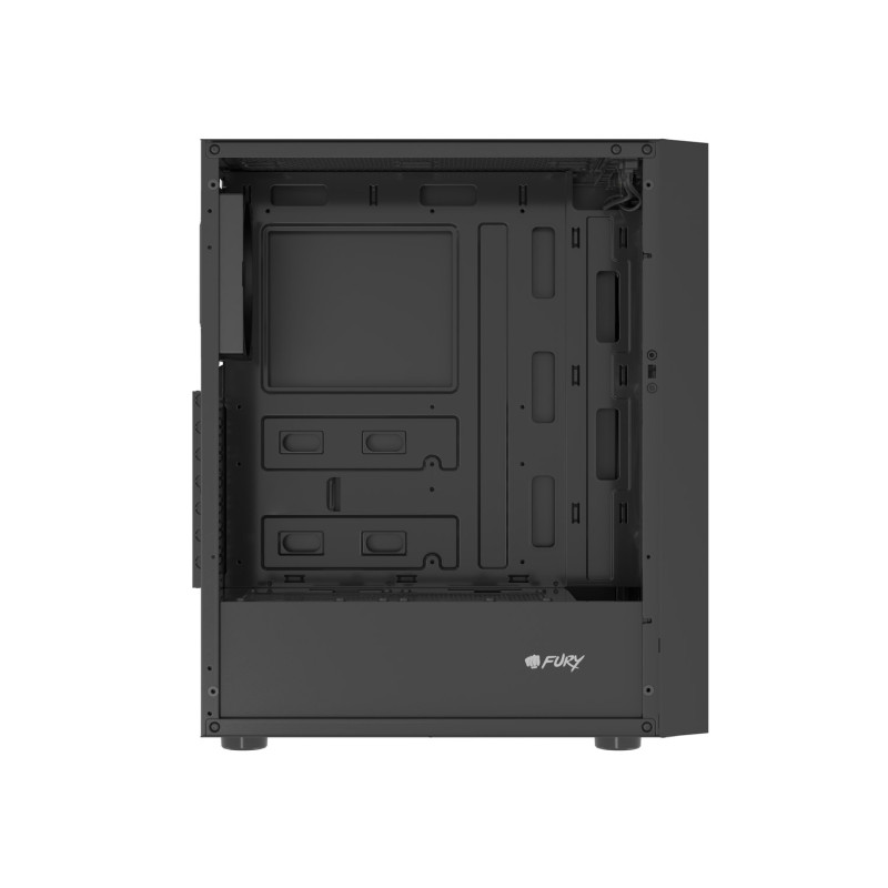 GENESIS - PC skriňa Fury SHOBO SH8, Midi Tower, Čierna