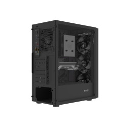 GENESIS - PC skriňa Fury SHOBO SH8, Midi Tower, Čierna