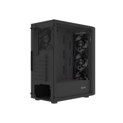 GENESIS - PC skriňa Fury SHOBO SH8, Midi Tower, Čierna