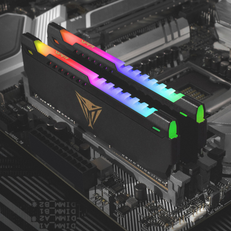 Patriot Viper Steel/DDR4/64GB/3600MHz/CL18/2x32GB/RGB/Black