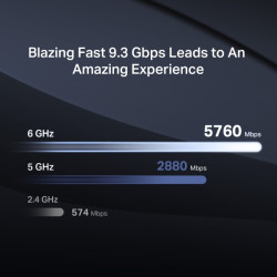 Mercusys MR47BE BE9300 Tri-Band Wifi7 Router