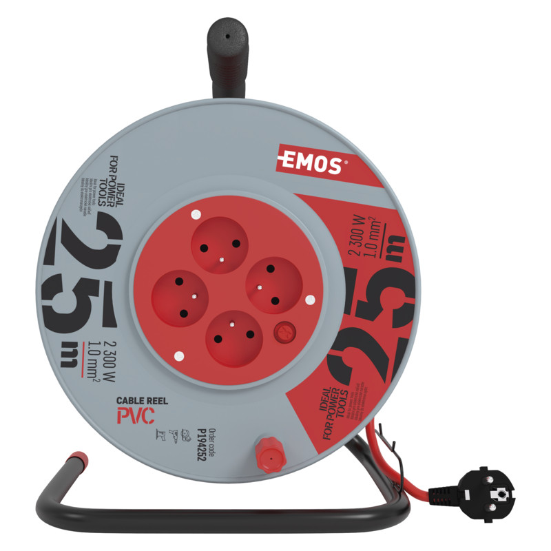 EMOS PVC kábel 25M, 4Z 1,0MM