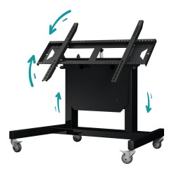 Mobilný stojan MEBIKON eQ Lift TiltTec Basic
