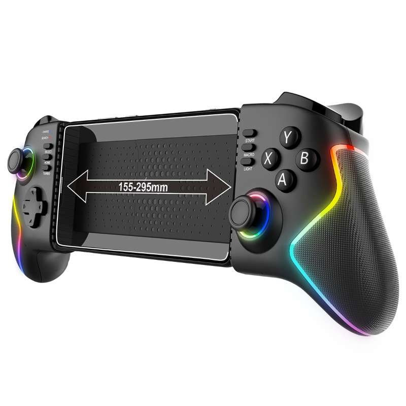 NONAME - iPega 9122 Wireless Stretching RGB Gamepad pre Android/iOS/PS3/PS4/PC Black