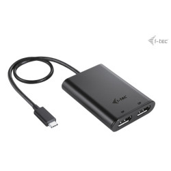 i-tec USB-C Dual 4K/60Hz (single 8K/30Hz) DP Video adaptér