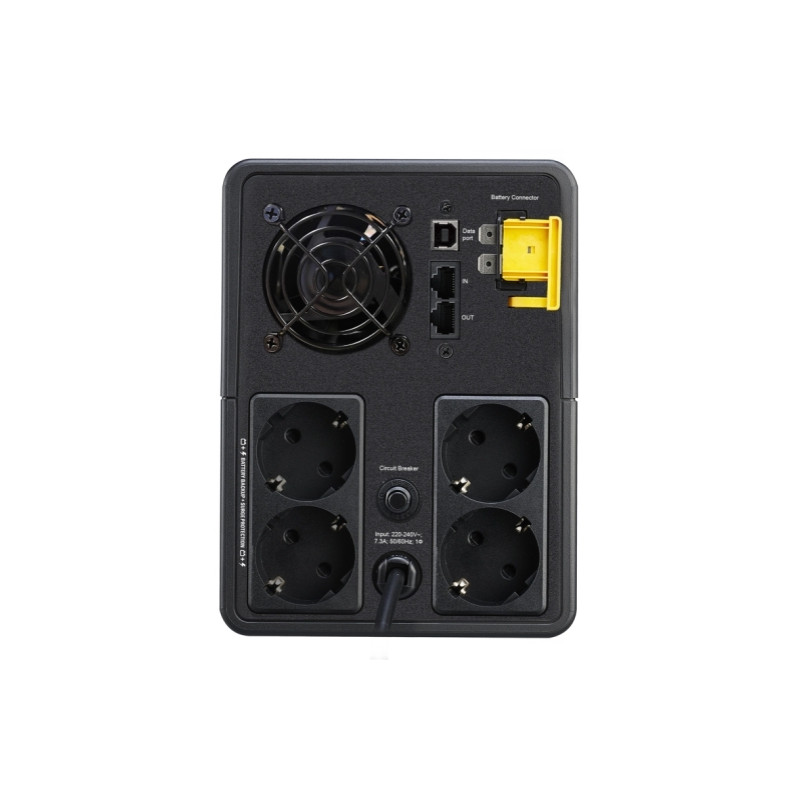 APC Back-UPS 1600V, 230V, AVR, Schuko Sockets