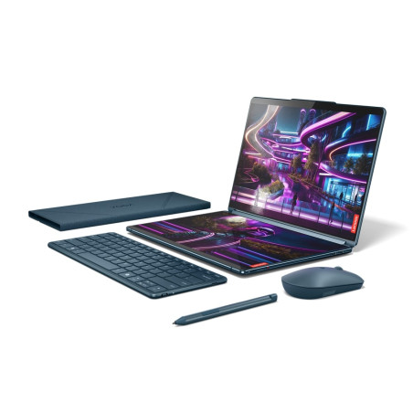 Lenovo Yoga Book 9/13IMU9/U7-155U/13,3''/2880x1800/T/32GB/1TB SSD/4C-iGPU/W11P/Tidal Teal/3R
