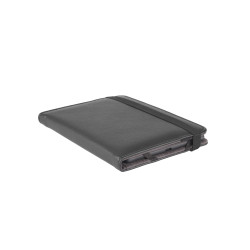 C-TECH PROTECT Puzdro z pravej kože pre 6'' zariadenie, RLC-02, čierne (Onyx Boox Go 6 a Poke 5)