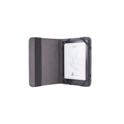 C-TECH PROTECT Puzdro z pravej kože pre 6'' zariadenie, RLC-02, čierne (Onyx Boox Go 6 a Poke 5)