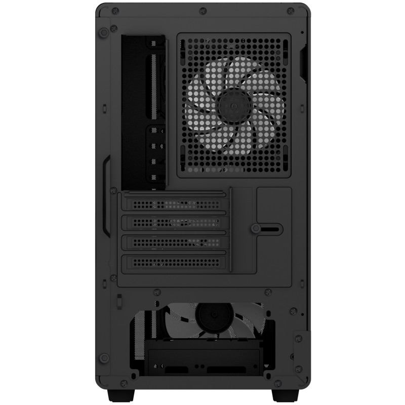 EVOLVEO Panthera, mATX/6x ARGB 120/drevo+sklo
