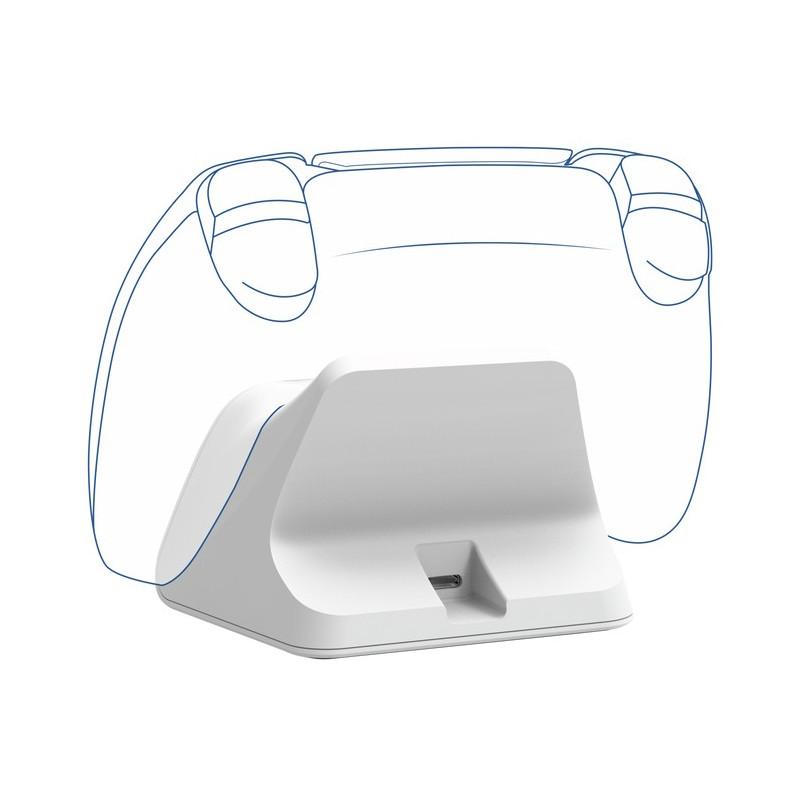 TRUST GXT255W CHARGE STAND PS5 WHITE - biela