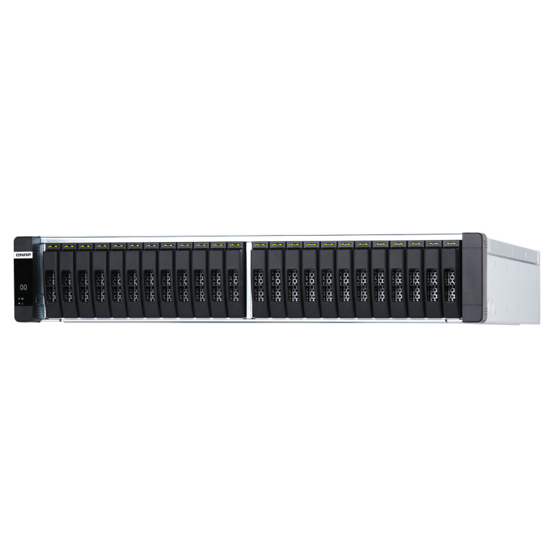 QNAP ES2486AFdc-2142IT-128G (all-flash NAS, duálny radič, 2x Xeon, 2x 64GB RAM, 24x 2,5'' U.2/U.3)