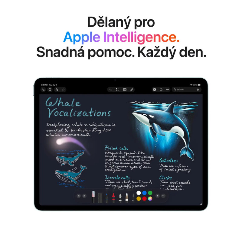 Apple iPad Air 11'' (M4) - 2026/Wi-Fi/11''/2360x1640/12GB/1TB/iPadOS26/Starlight