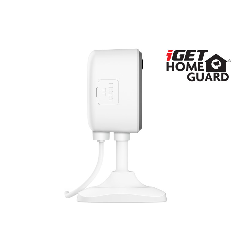 iGET HGWIP814 - WiFi externá IP 2K QHD kamera s LED a IR nočným videním, zvuk, IP66, 140°, CZ app