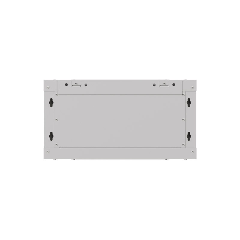 LANBERG RACKOVÁ SKRIŇA 19'' NÁSTENNÁ 4U/540X350 (FLAT PACK) S PRESKLENÝMI DVERAMI ŠEDÁ