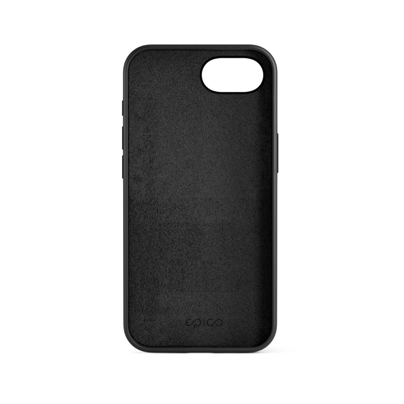 Epico Mag+ kožený kryt iPhone 16e/17e čierna