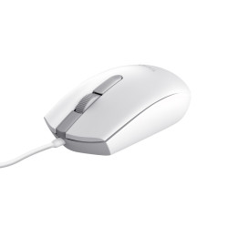 Trust TM-101W/Kancelárska/Optická/1 200 DPI/Drôtová USB/Biela