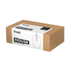 Trust TM-101W/Kancelárska/Optická/1 200 DPI/Drôtová USB/Biela