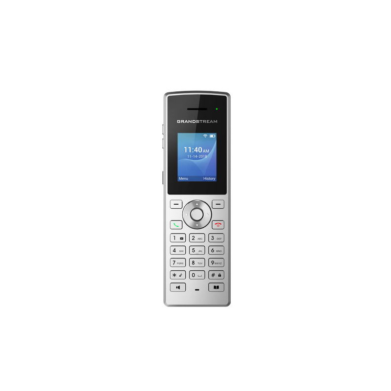 Grandstream WP810 SIP WiFi telefón, 1,8'' bar. displ., 2SIP úč., Micro USB, Handover