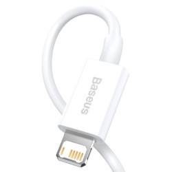 NONAME - Baseus CALYS-B02 Superior Fast Charging Kabel Lightning 2.4A 1.5m White