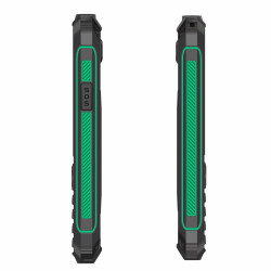 EVOLVEO StrongPhone W4, IP68 odolný Dual SIM telefón, 2,8'' LCD, 2500mAh, Powerbanka, černo-zelený