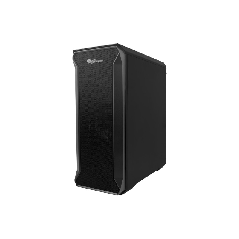 Počítačová skriňa Genesis IRID 505 V2/Midi Tower/Transpar./Čierna