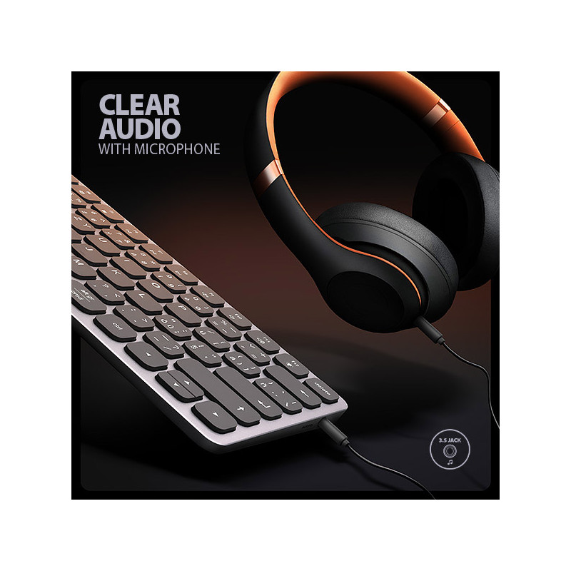 AXAGON HMC-KB-CS, USB 5Gbps húb s klávesnicou CZ/SK, HDMI 4K/60Hz, 3x USB-A, SD/mSD, audio, PD 100W