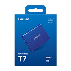 Samsung T7/1TB/SSD/Externý/2.5''/Modrá/3R
