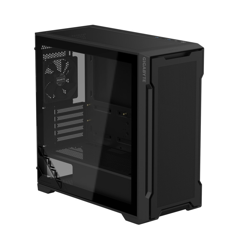 GIGABYTE C102 GLASS/Midi Tower/Transpar./Čierna