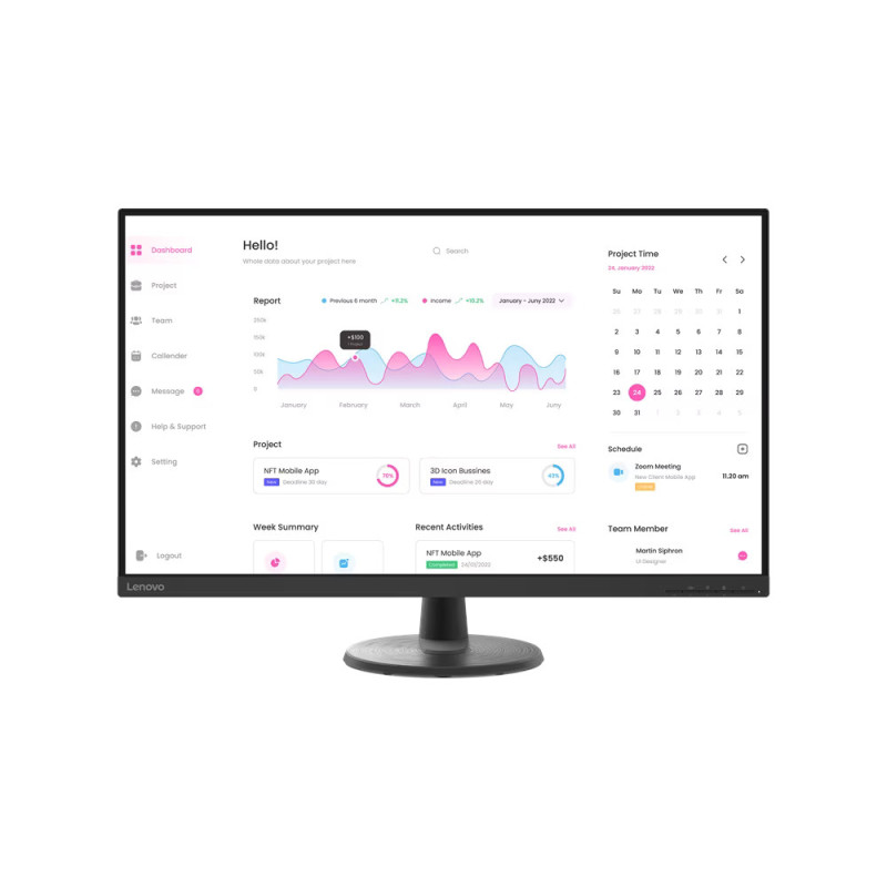 Lenovo/D32-40/31,5''/VA/FHD/60Hz/4ms/Black/3R