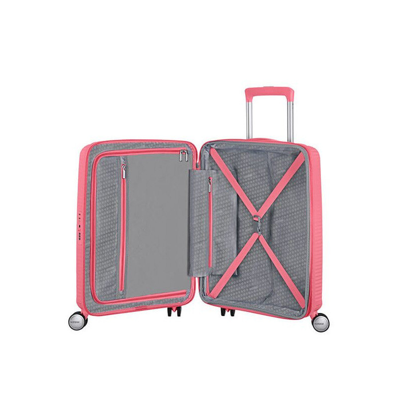 American Tourister Soundbox SPINNER 55/20 EXP TSA Sun Kissed Coral