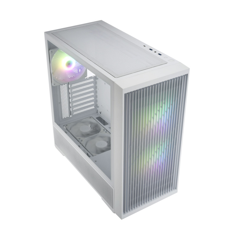 FSP M330-WA/Midi Tower/Transpar./Biela