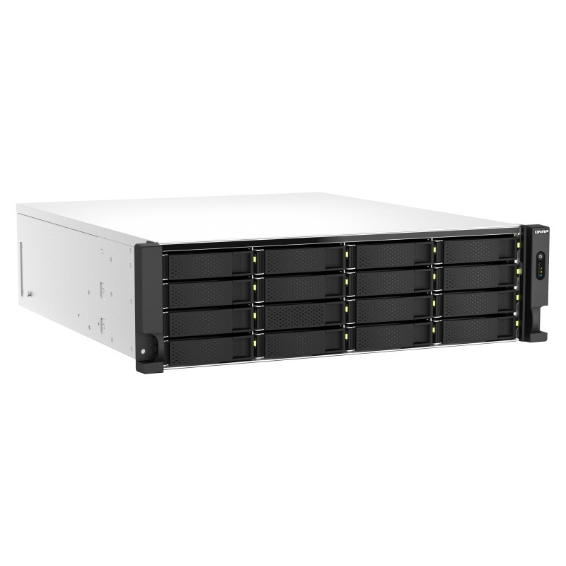 QNAP TS-h2287XU-RP-E2336-32G (Xeon 4,8 GHz, ZFS, 32GB ECC RAM, 16x 3,5'' + 6x2,5'', 2x 2,5GbE, 2x10GbE)