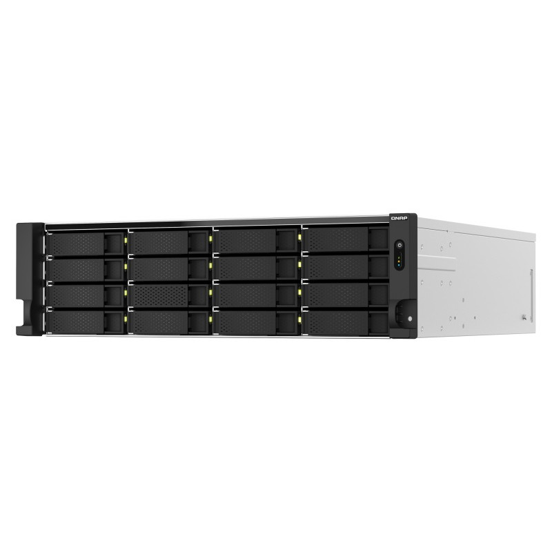 QNAP TS-h2287XU-RP-E2336-32G (Xeon 4,8 GHz, ZFS, 32GB ECC RAM, 16x 3,5'' + 6x2,5'', 2x 2,5GbE, 2x10GbE)