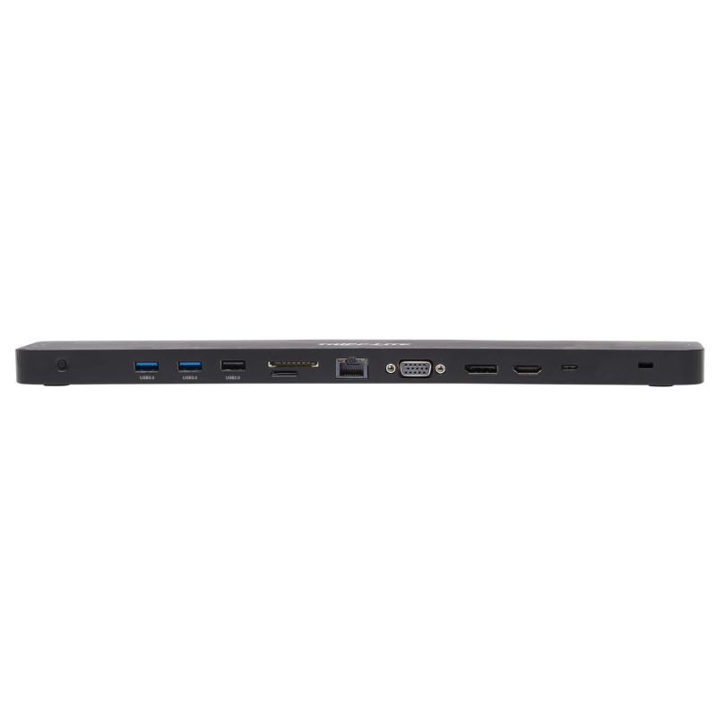 EATON - Dokovacia stanica USB-C/3x displej, HDMI 4K, DP, VGA, USB3.2 G1, USB-A/C, GbE, 100W nabíjanie