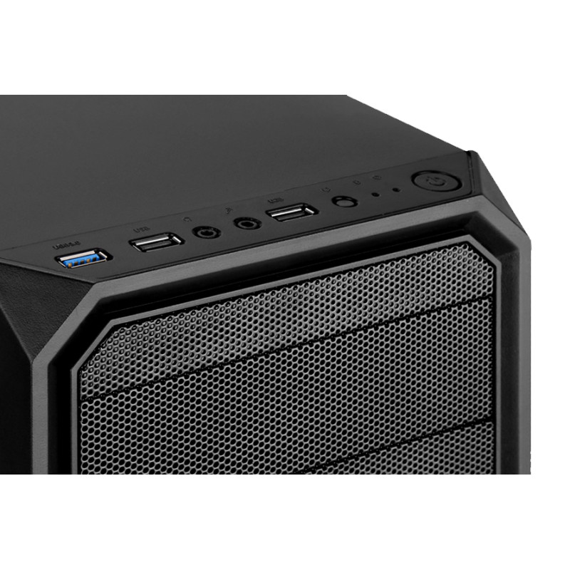 EVOLVEO Shaw 2/Mini ITX/Transpar./Čierna