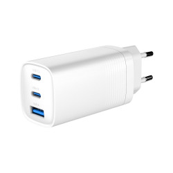 GEMBIRD PD nabíjačka 1xUSB-A 2xUSB-C 67W biela