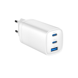 GEMBIRD PD nabíjačka 1xUSB-A 2xUSB-C 67W biela