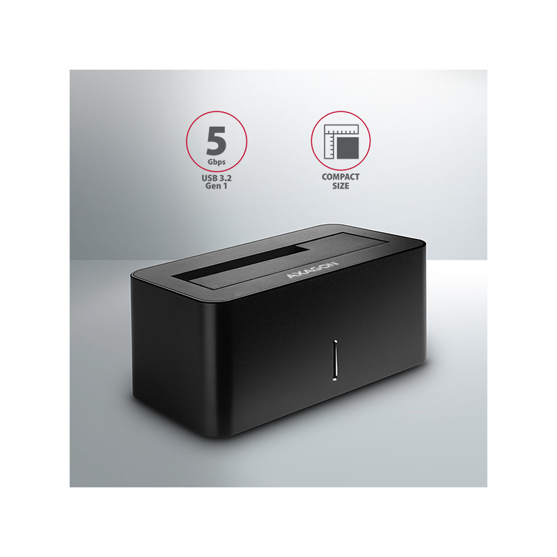 AXAGON ADSA-SN, USB 3.2 Gen1 - SATA 6G, 2.5''/3.5'' HDD/SSD dokovacia stanica