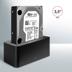 AXAGON ADSA-SN, USB 3.2 Gen1 - SATA 6G, 2.5''/3.5'' HDD/SSD dokovacia stanica