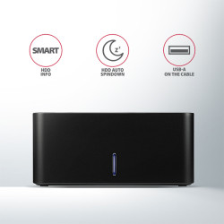 AXAGON ADSA-SN, USB 3.2 Gen1 - SATA 6G, 2.5''/3.5'' HDD/SSD dokovacia stanica