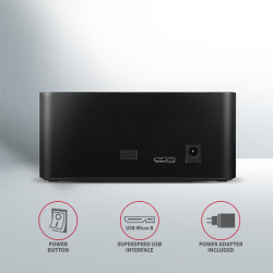 AXAGON ADSA-SN, USB 3.2 Gen1 - SATA 6G, 2.5''/3.5'' HDD/SSD dokovacia stanica