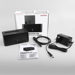 AXAGON ADSA-SN, USB 3.2 Gen1 - SATA 6G, 2.5''/3.5'' HDD/SSD dokovacia stanica