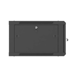 LANBERG NÁSTENNÁ INŠTALAČNÁ SKRIŇA 19'' 6U 600X600 ČIERNE PERFOROVANÉ DVERE (PLOCHÉ BALENIE)
