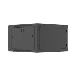 LANBERG NÁSTENNÁ INŠTALAČNÁ SKRIŇA 19'' 6U 600X600 ČIERNE PERFOROVANÉ DVERE (PLOCHÉ BALENIE)